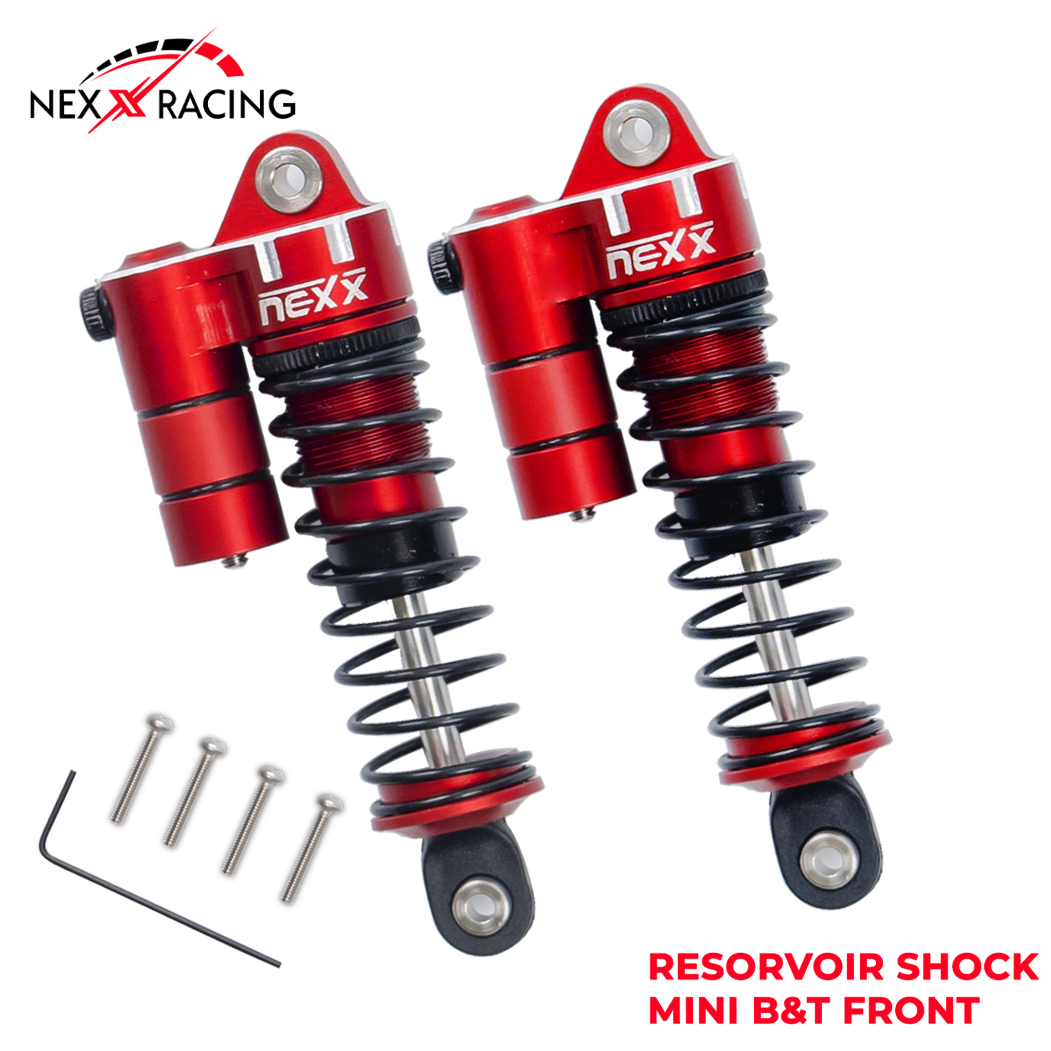NX-427 Nexx Racing Front Reservoir shock (2pcs) for Min-T& Min-B