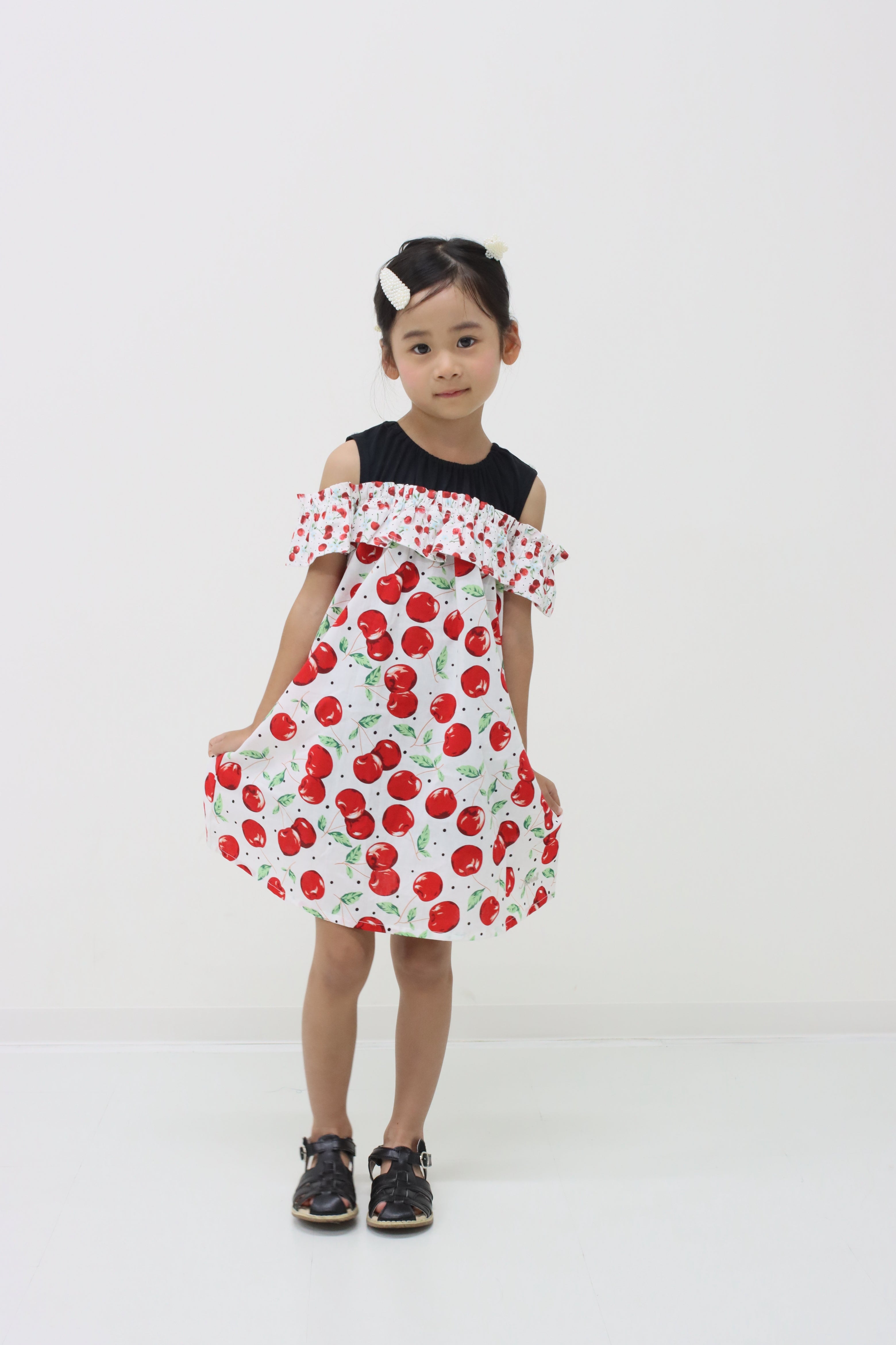 90～120cm】ワンピース/ チェリープリント – nino公式オンラインショップ