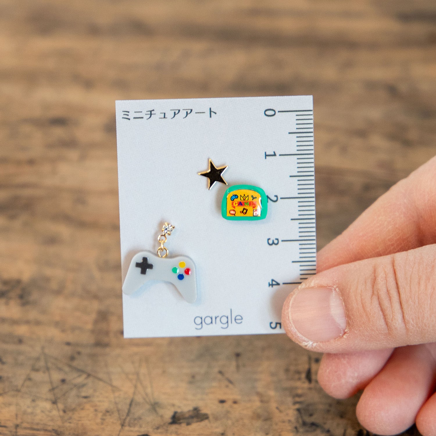 gargle/ガーグル レトロゲーム ピアス – ニコノマニマニ雑貨店