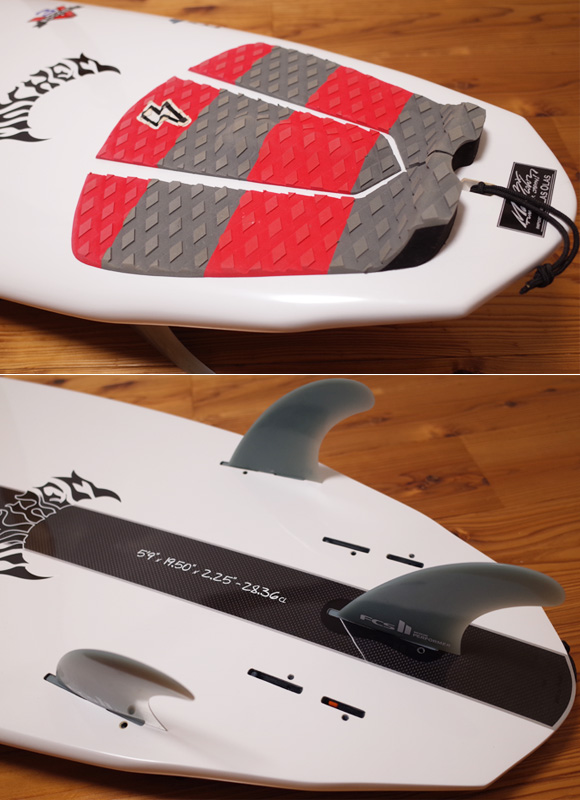 美品 プレセボ / Placebo V3ロケット 中古サーフボード 5`9 (No