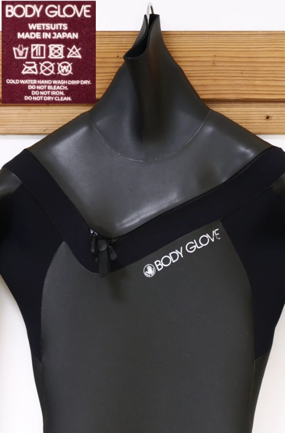 極上美品 BODYGLOVE ボディグローブ Tジップ 5/3mm セミドライ 中古