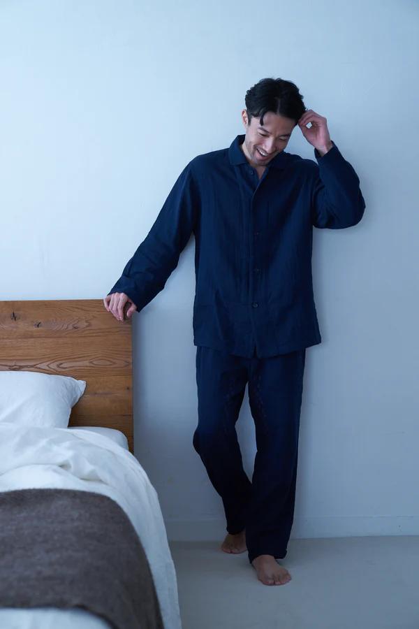 取扱商材 - リライブパジャマ／メンズ［上下セット］ | 日研