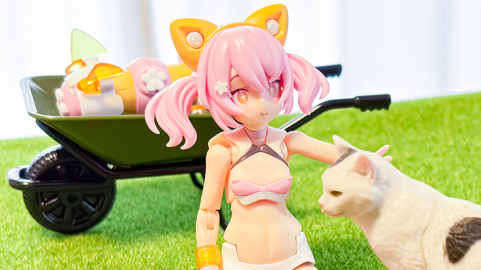 プニとモフのなかに癖が潜む美少女プラモ／メガミデバイス PUNI☆MOFU