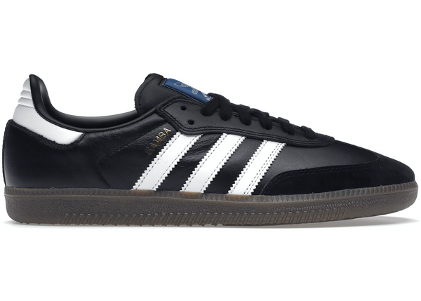 Adidas - Samba ADV (Core Black/Cloud White/Gold Metallic) – NJ