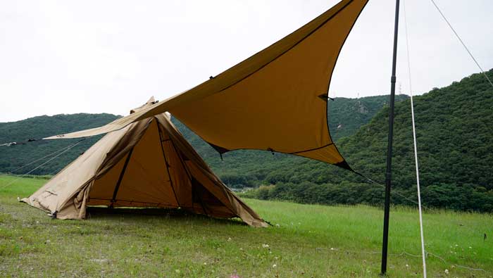 GOGlamping山稜二又ティピーテントTC180をレビュー！ | ノマドキャンプ