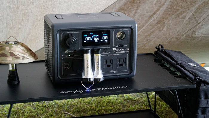 BLUETTIポータブル電源【EB3A】レビュー！ | ノマドキャンプ