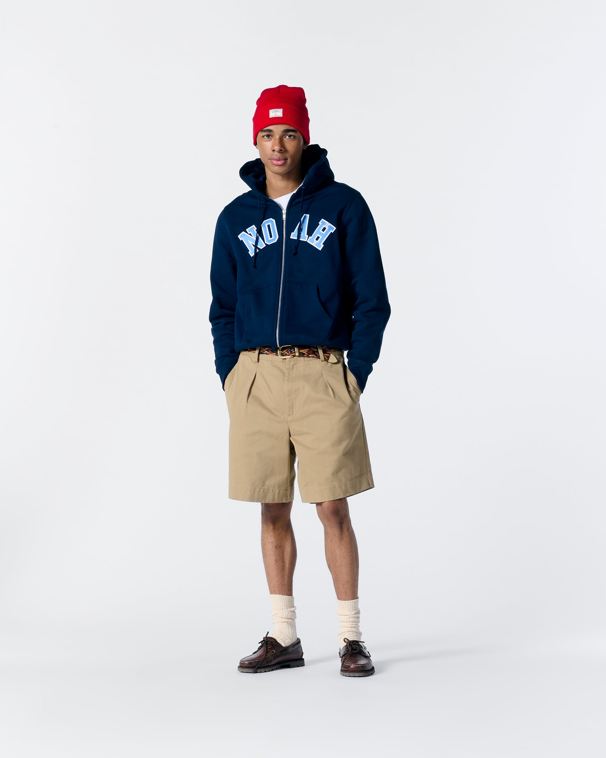 Arch Appliqué Zip-Up Hoodie - Noah