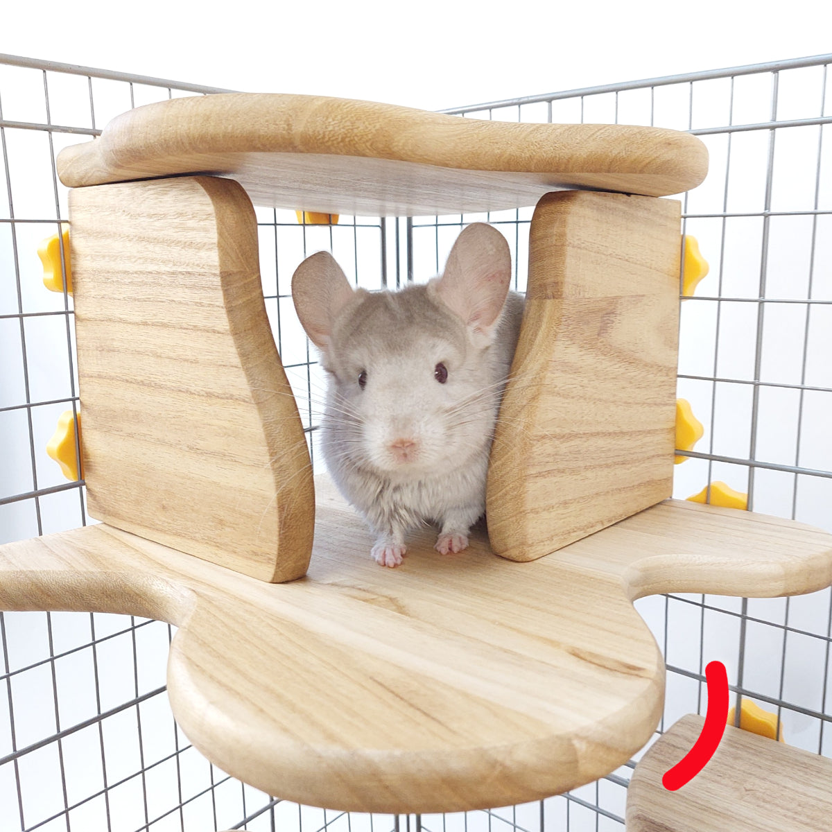 洗える,両面使用,36cmチンチラステージ,ケージ内の落下防止＆空間活用