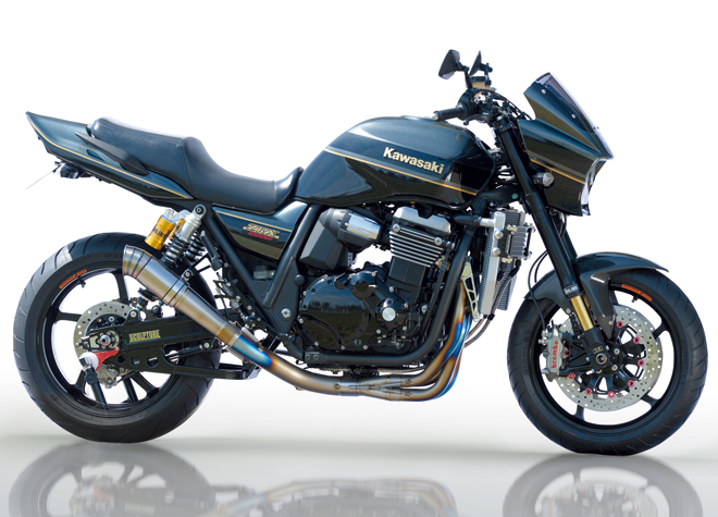 ZRX1200 DAEG 4in1 機械曲げチタンEXマフラー UPタイプ | NOBLEST