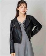 ノーカラーライダースジャケット | ジャケット | NOELA OFFICIAL WEB STORE