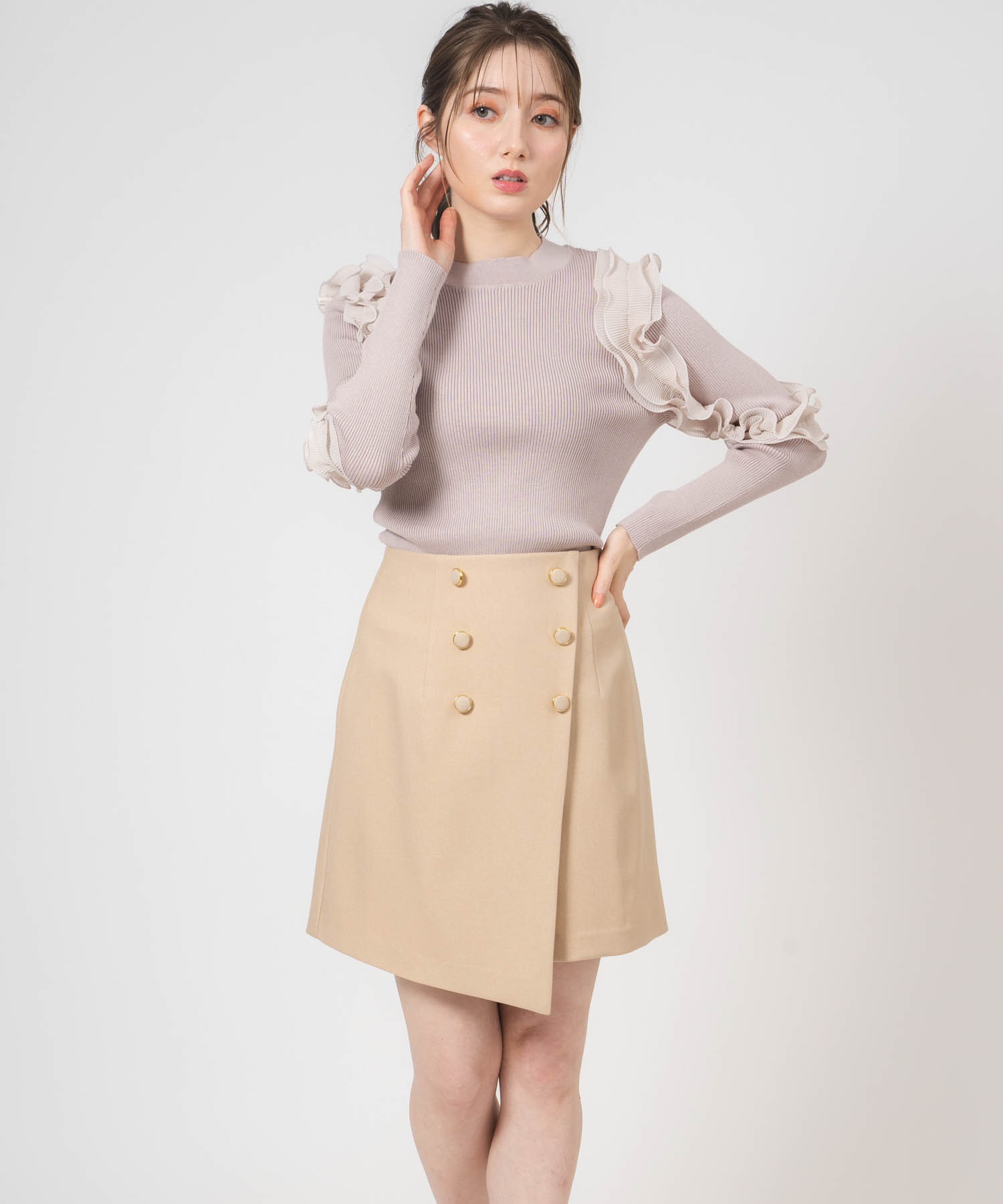 ラップミニスカート | タイトスカート | NOELA OFFICIAL WEB STORE