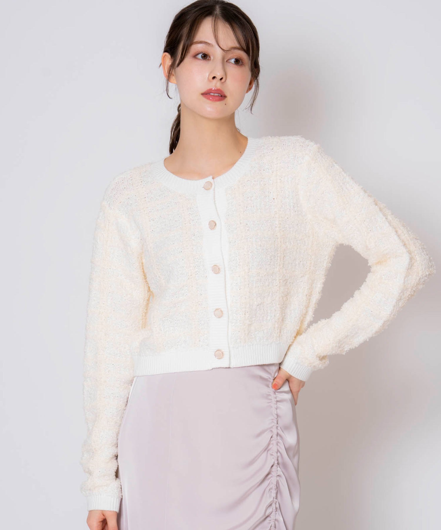 ツイードニットカーデ | ニット | NOELA OFFICIAL WEB STORE