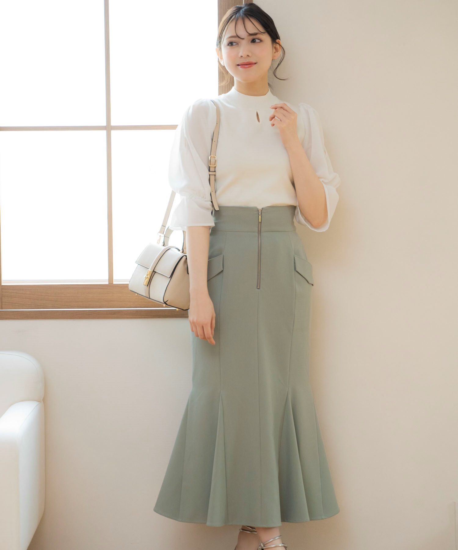 ステッチマーメイドスカート | タイトスカート | NOELA OFFICIAL WEB STORE