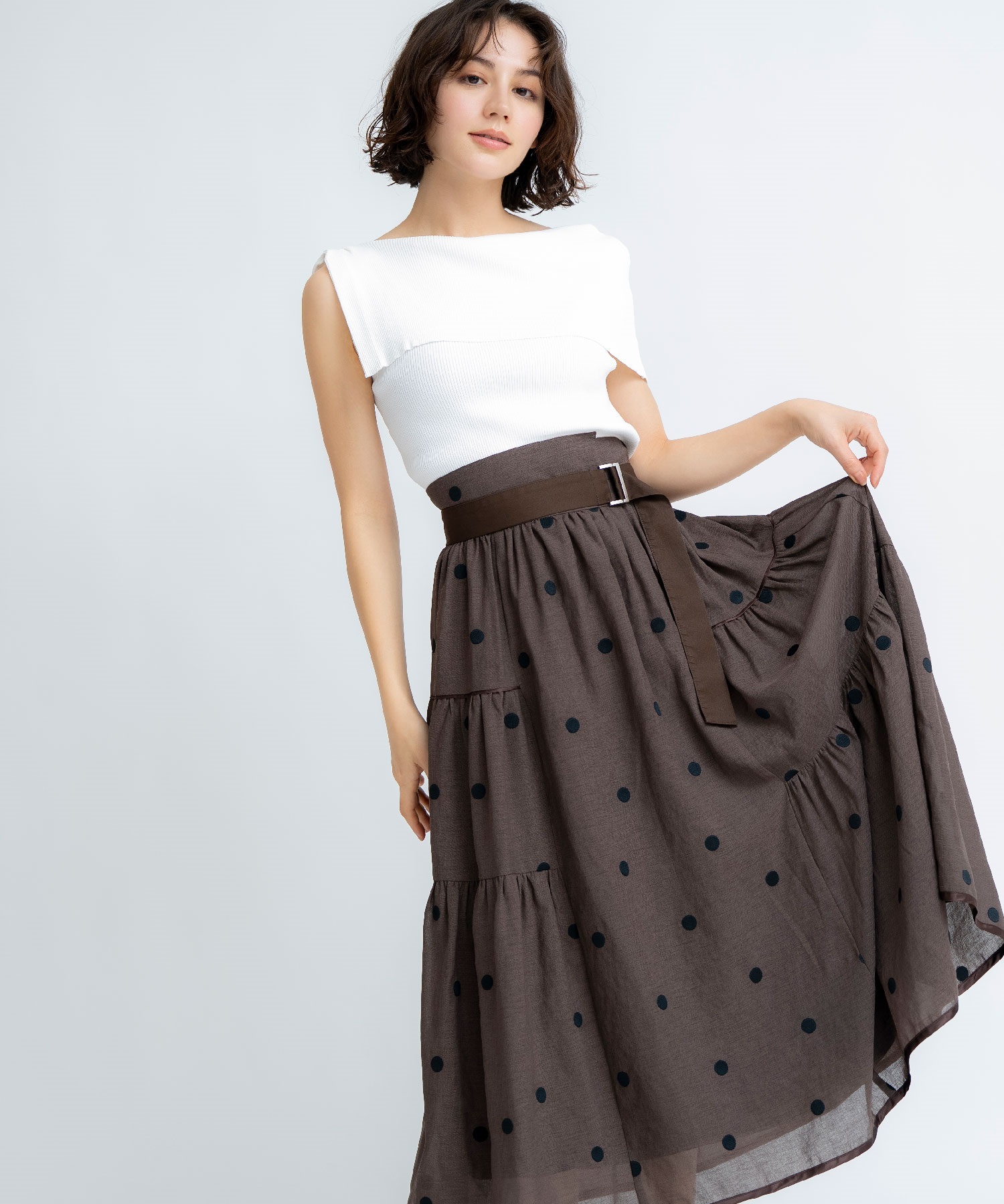 パネルレースワンピース | ロングワンピース | NOELA OFFICIAL WEB STORE