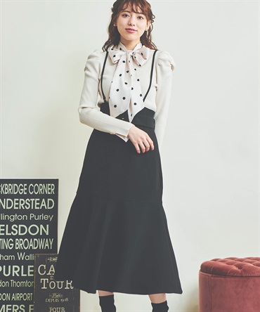 フレア切替ハイウエストスカート | フレアスカート | NOELA OFFICIAL