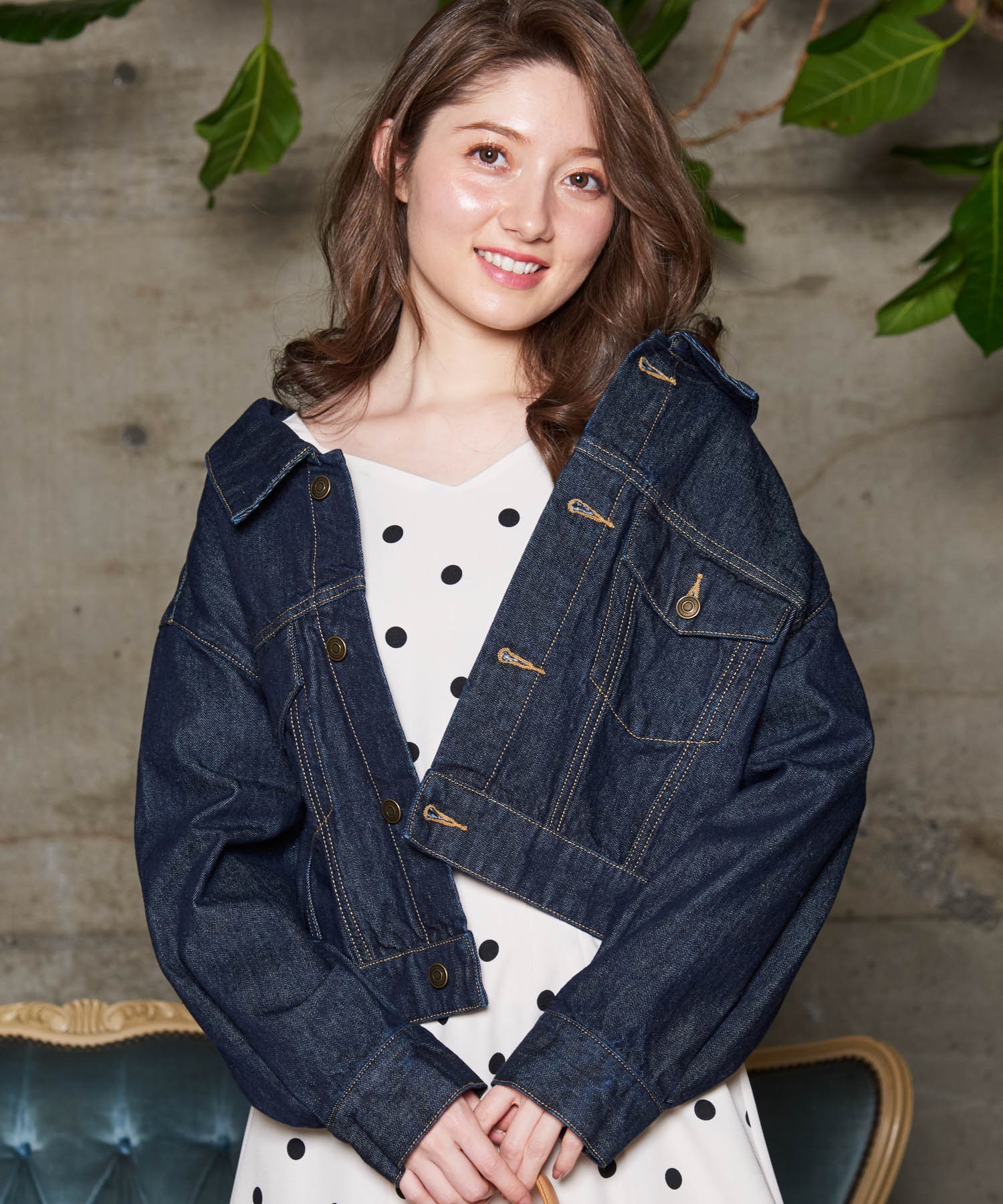 バックフレアデニムジャケット | ジャケット | NOELA OFFICIAL WEB STORE