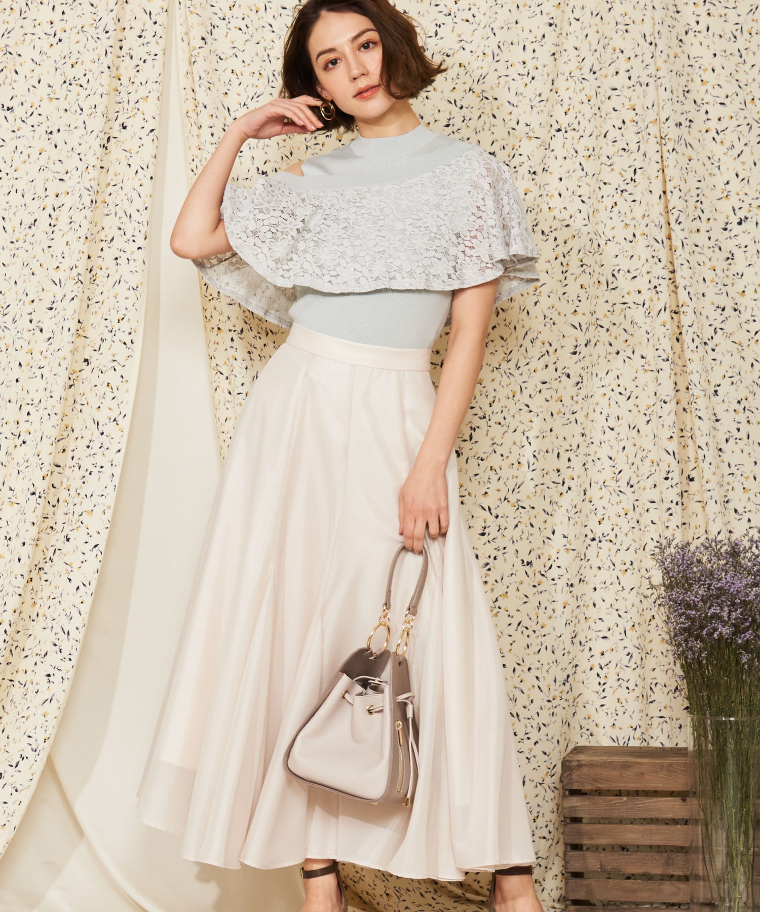 シャイニーフレア切替スカート | フレアスカート | NOELA OFFICIAL WEB