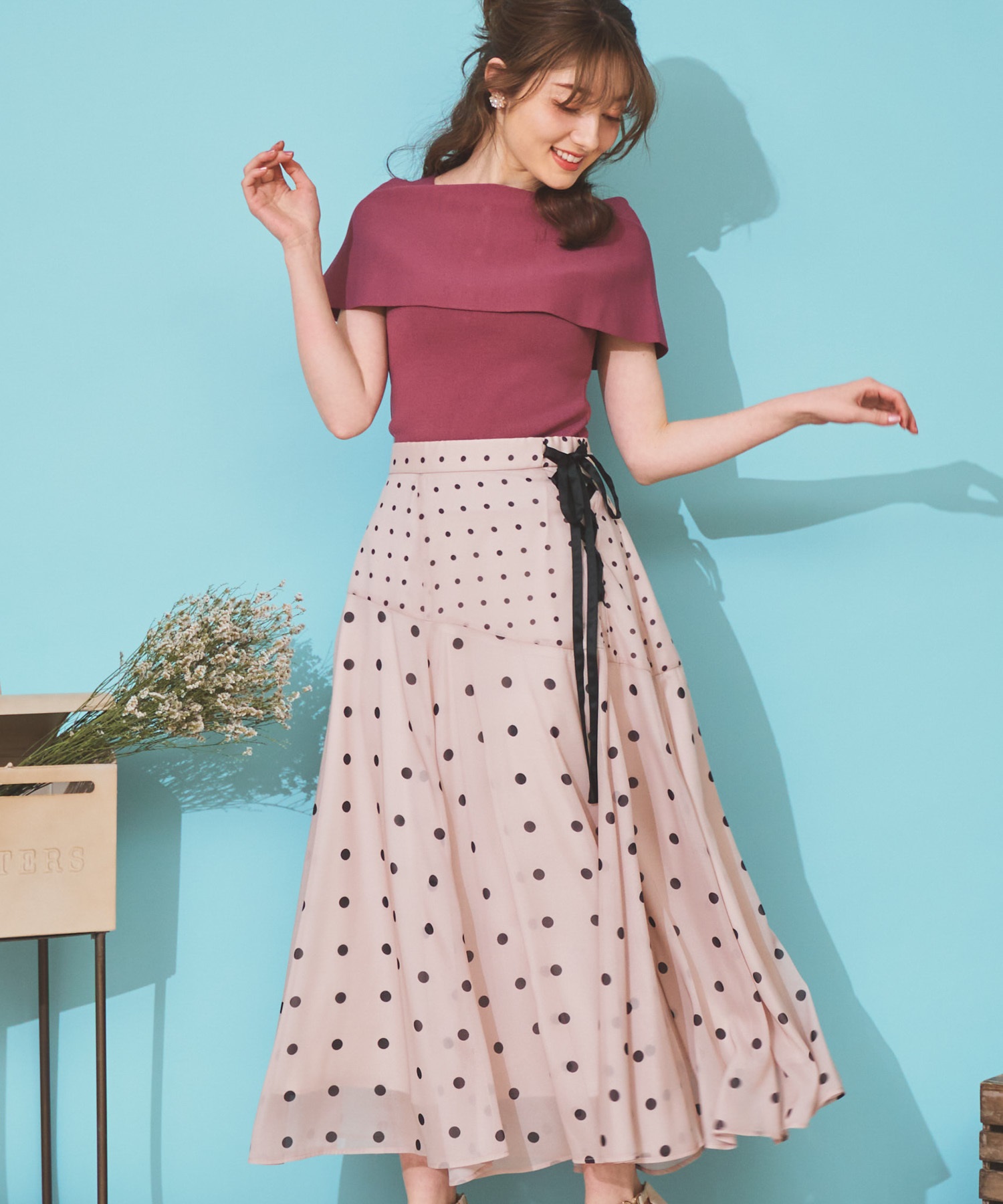 ピッチ切替フレアスカート | フレアスカート | NOELA OFFICIAL WEB STORE