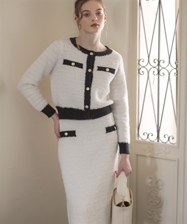 ツイードニットアップ | ニットワンピース | NOELA OFFICIAL WEB STORE