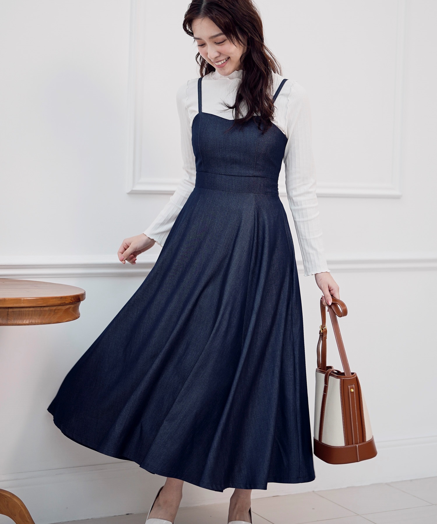 バックリボンキャミワンピ | キャミワンピース | NOELA OFFICIAL WEB STORE