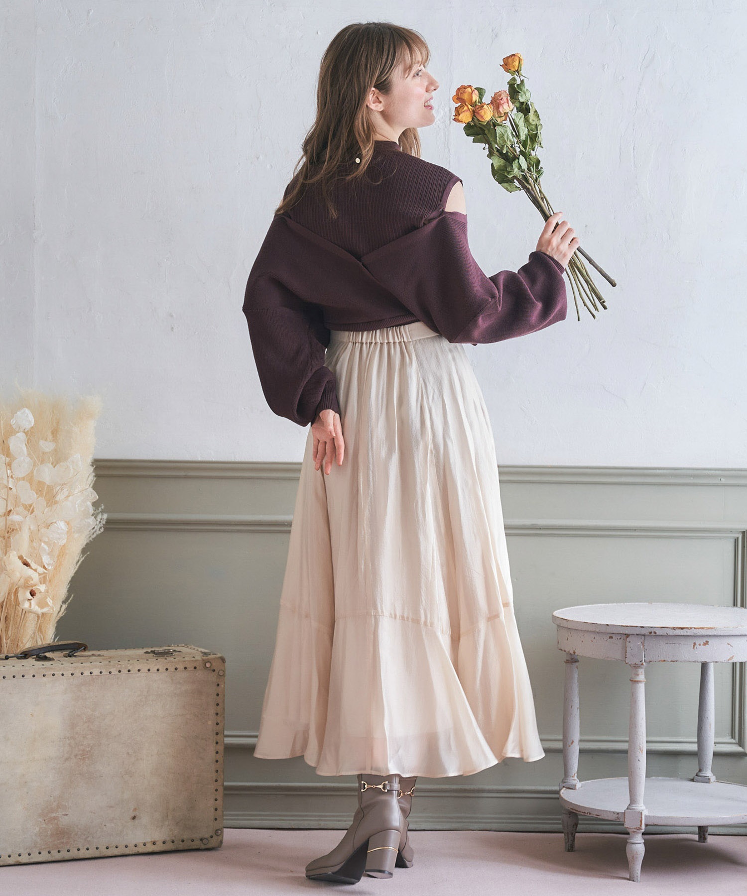 グロッシーフレアスカート | フレアスカート | NOELA OFFICIAL WEB STORE