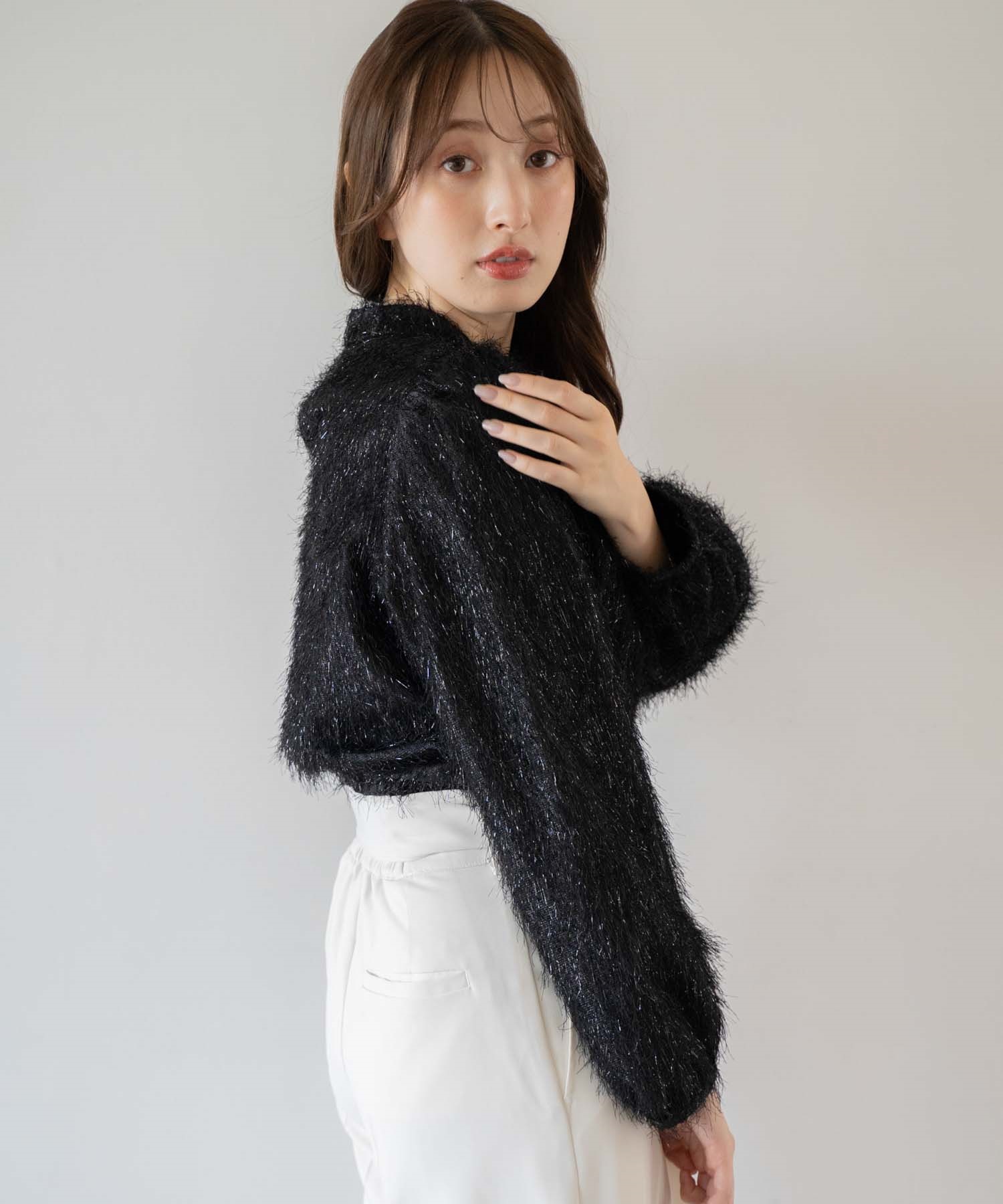 シャギージャガードブラウス | シャツ・ブラウス | NOELA OFFICIAL WEB