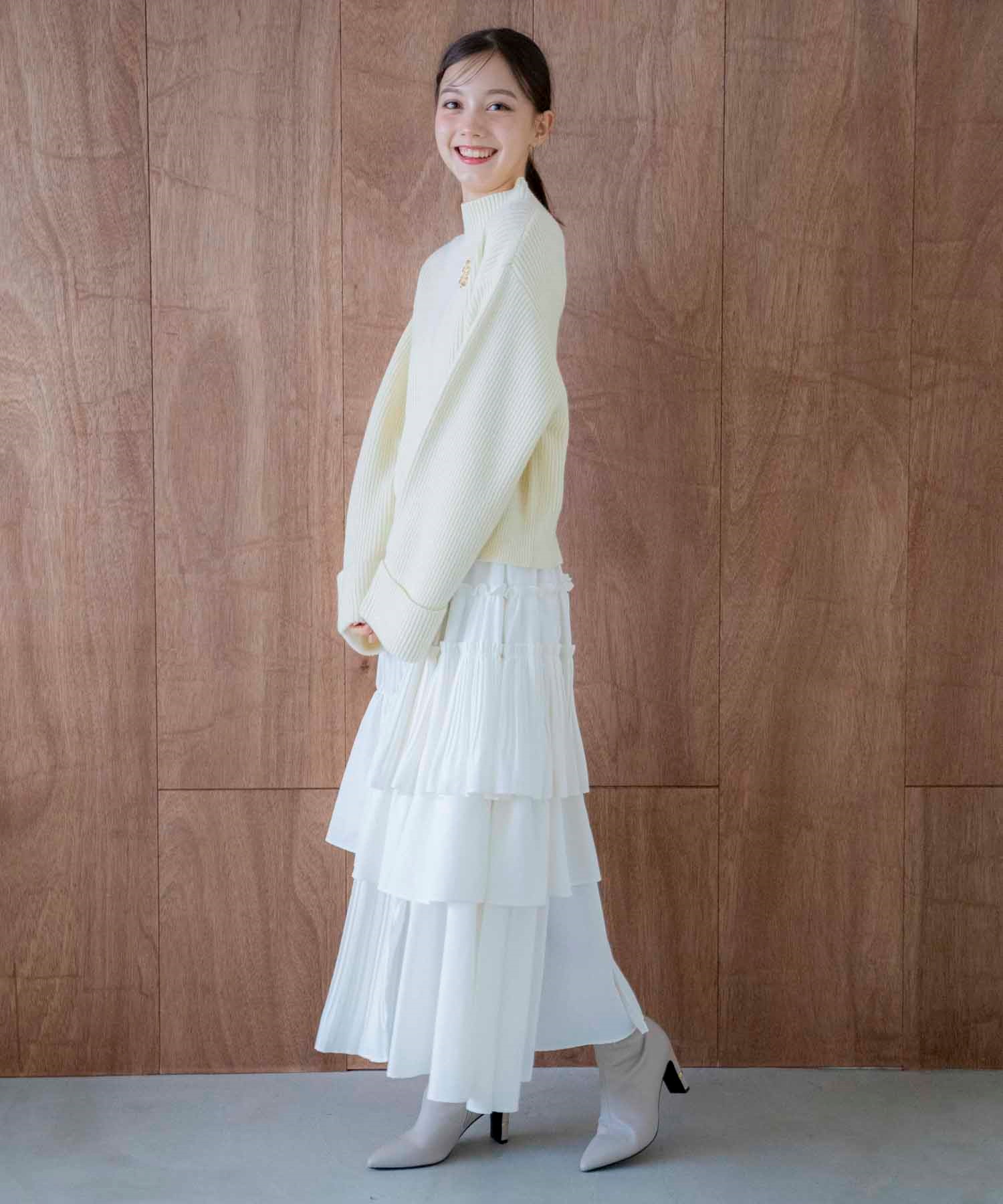 ティアードランダムフリルスカート | フレアスカート | NOELA OFFICIAL