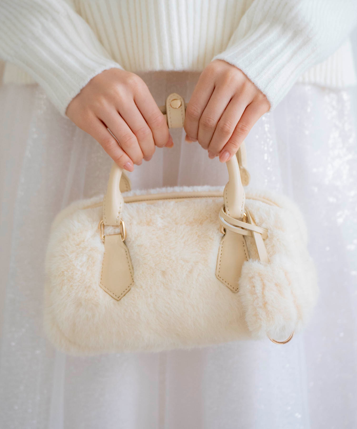 ワイドボストンファーバッグ | バッグ | NOELA OFFICIAL WEB STORE