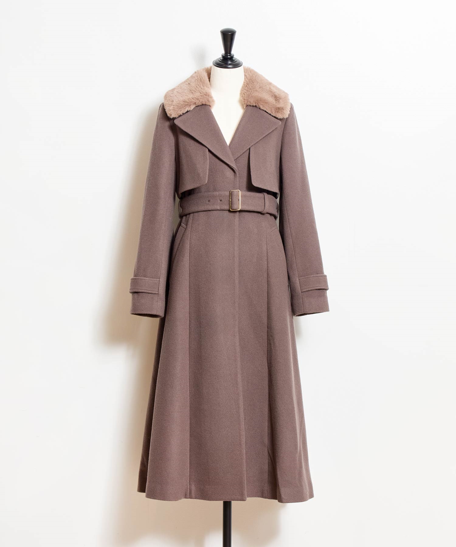 ファー付マルチロングコート | コート | NOELA OFFICIAL WEB STORE