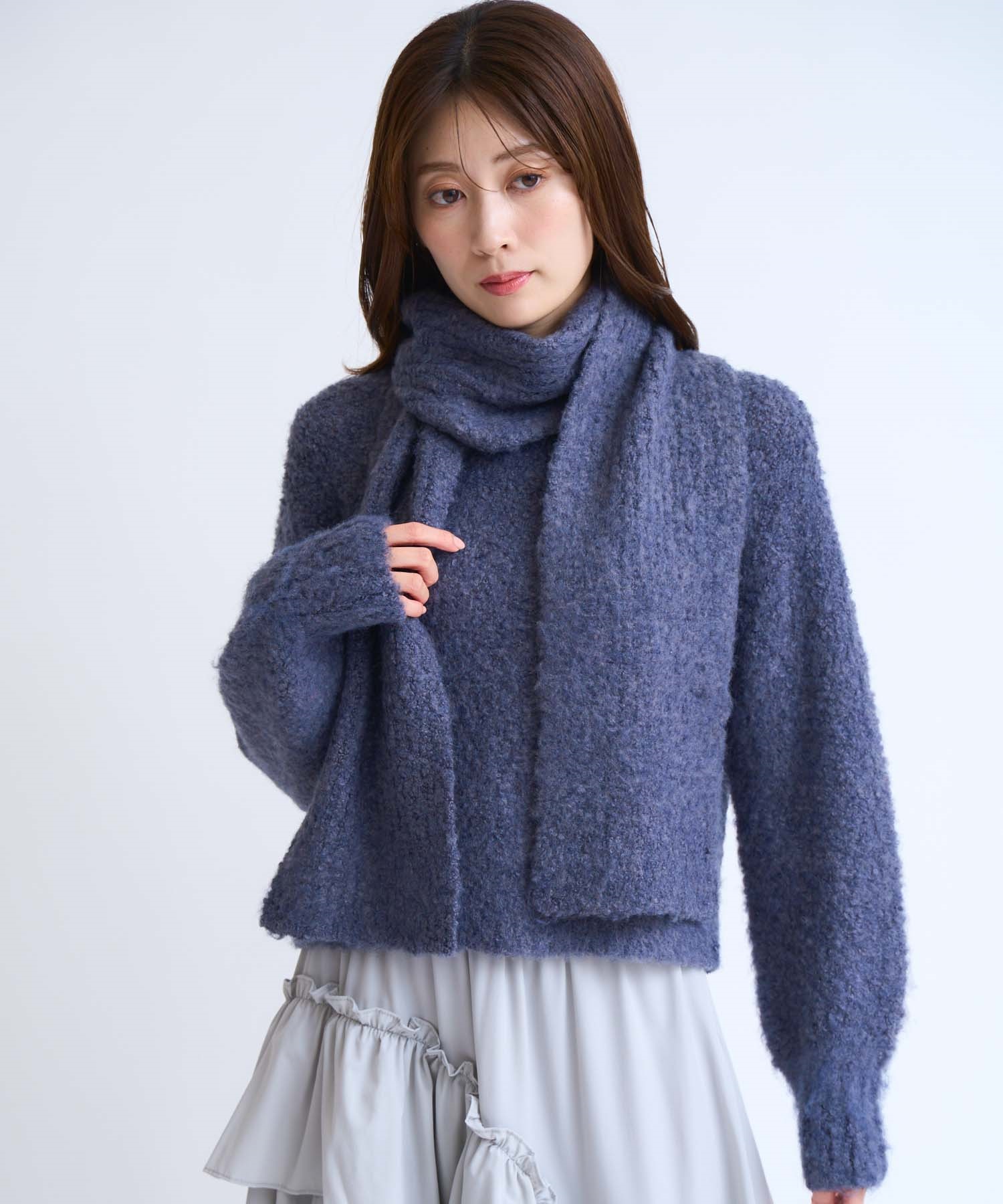 マフラーセットシャギーニット | ニット | NOELA OFFICIAL WEB STORE