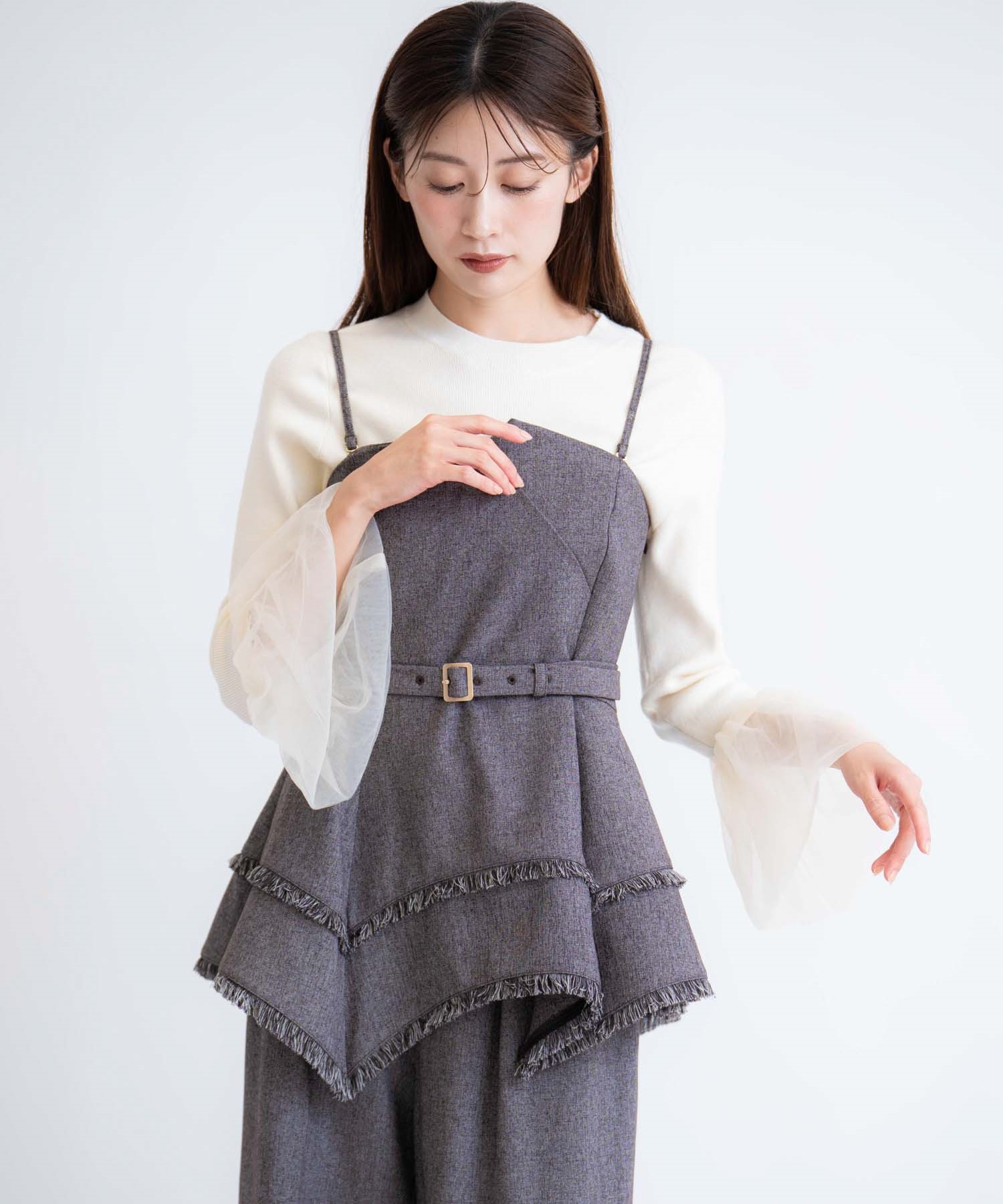 ツイードビスチェ | シャツ・ブラウス | NOELA OFFICIAL WEB STORE