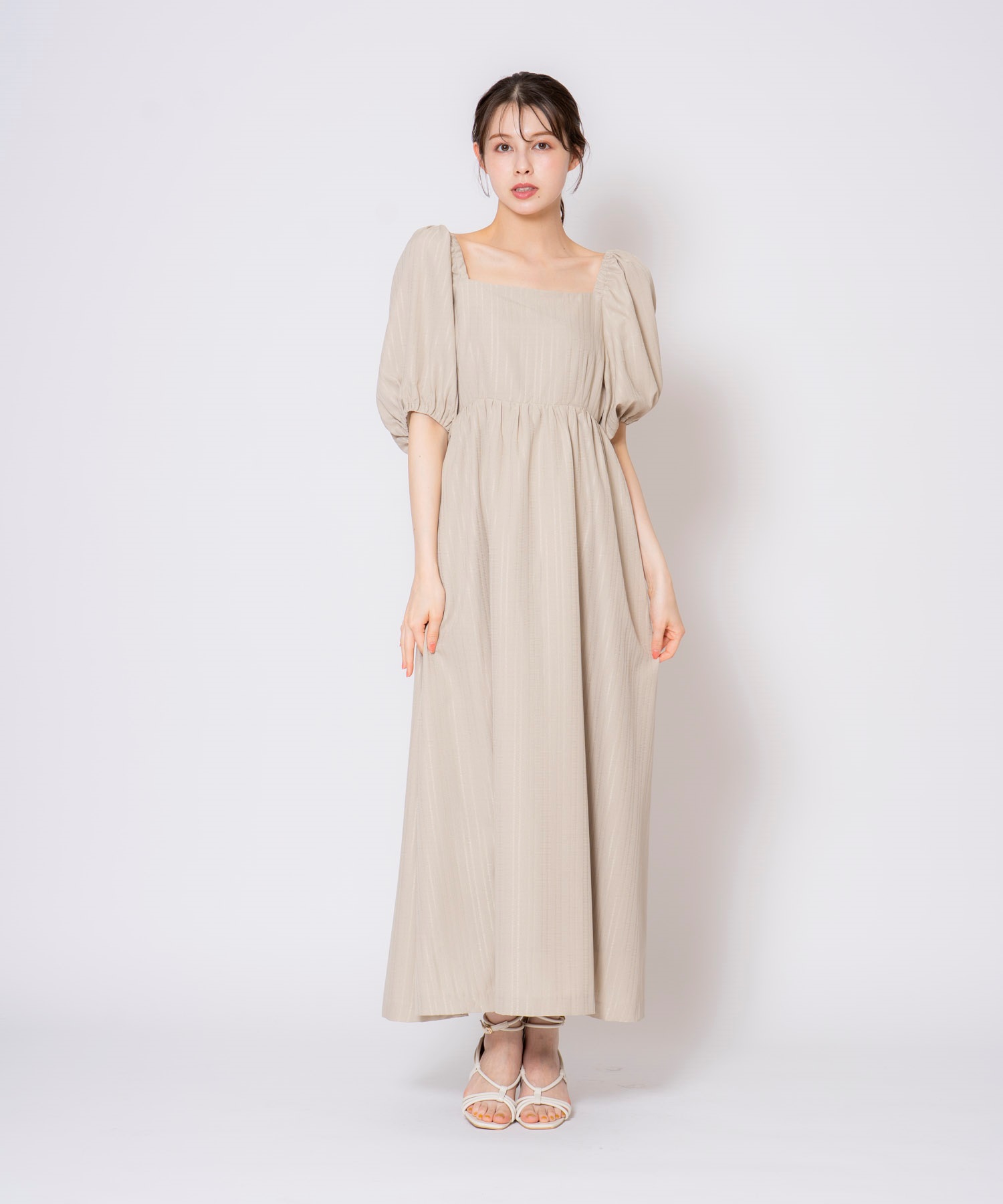 バックリボンマキシワンピ | ロングワンピース | NOELA OFFICIAL WEB STORE