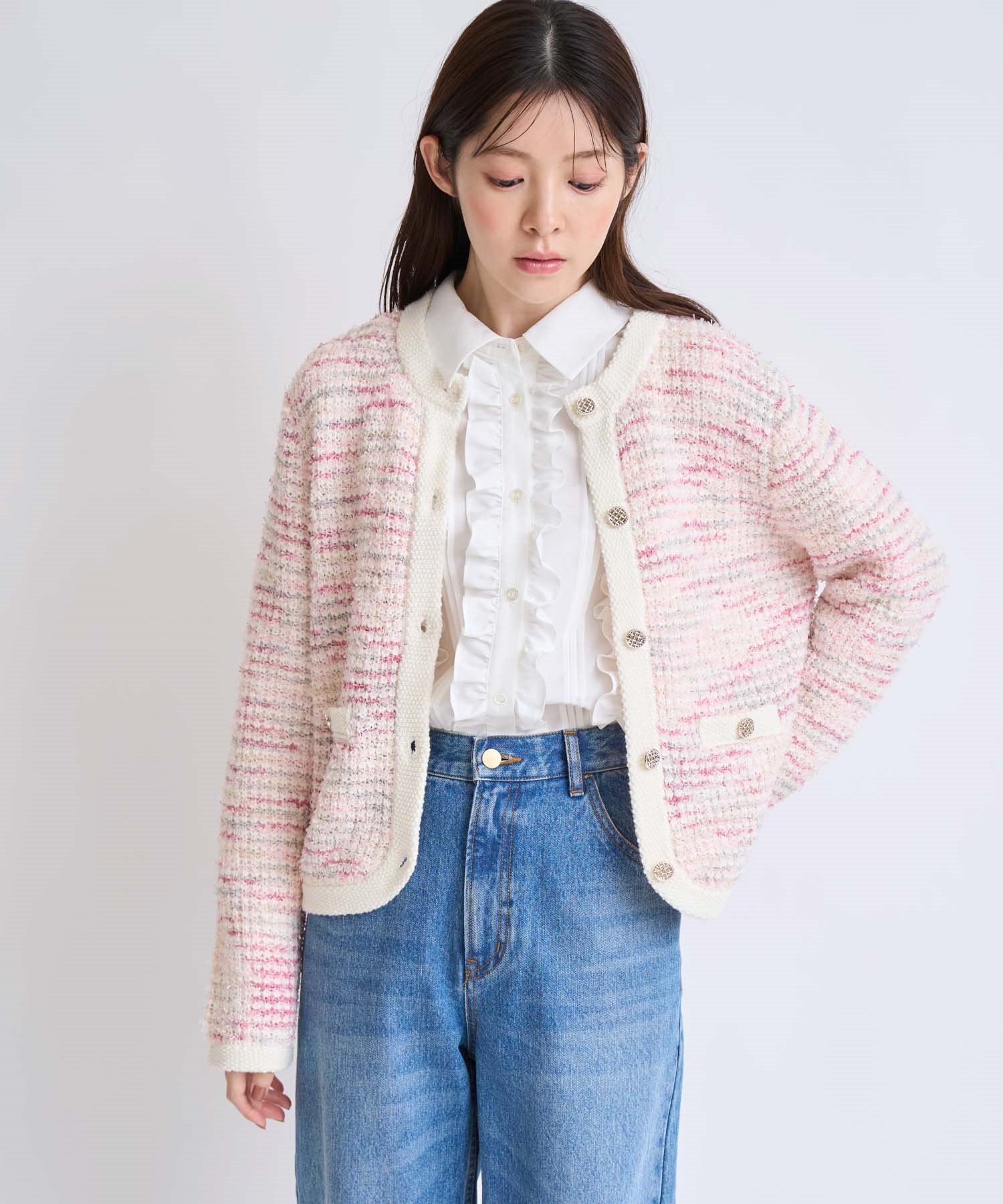 バーチカルフリルブラウス | シャツ・ブラウス | NOELA OFFICIAL WEB STORE