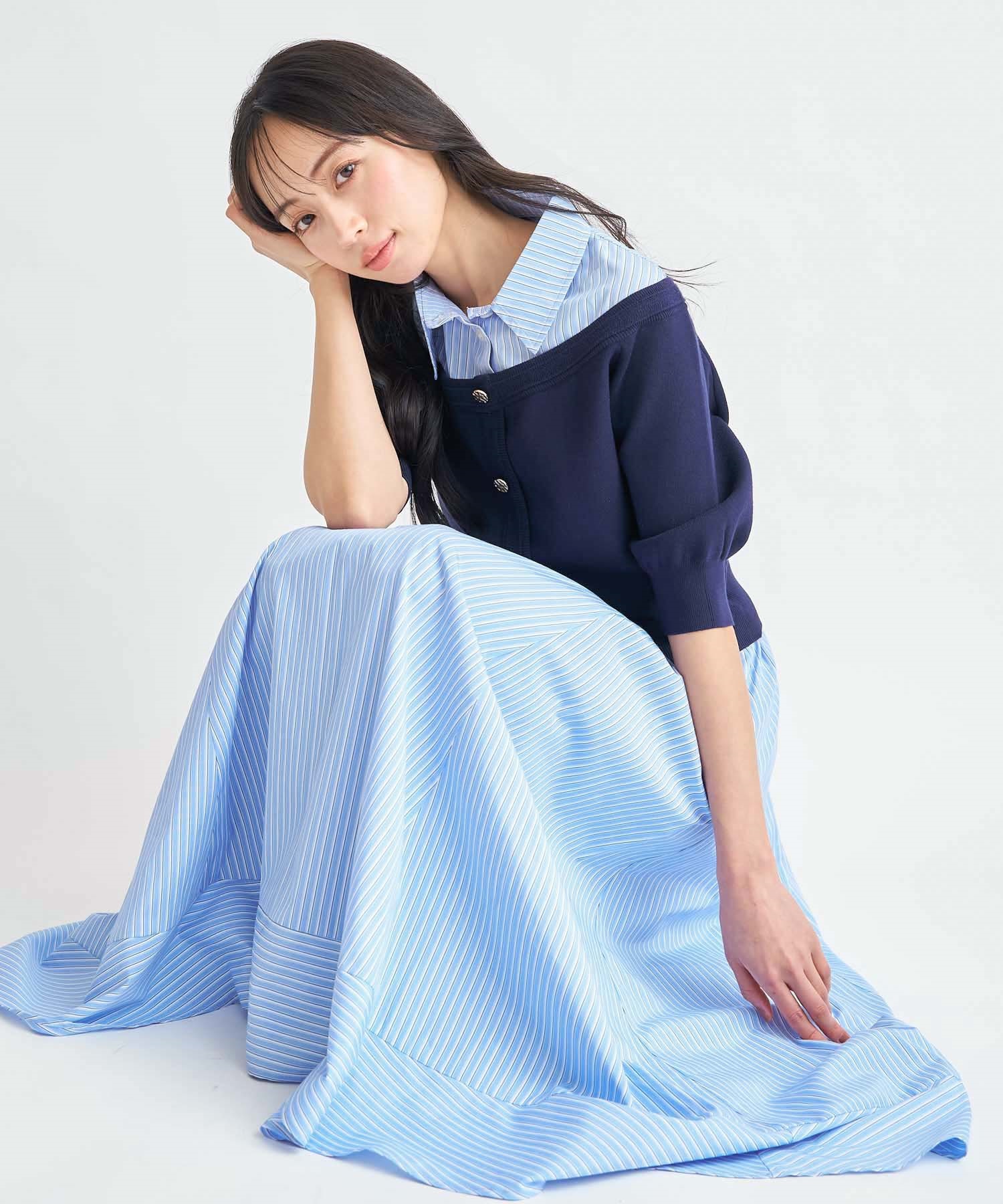 予約】ストライプフレアスカート | フレアスカート | NOELA OFFICIAL