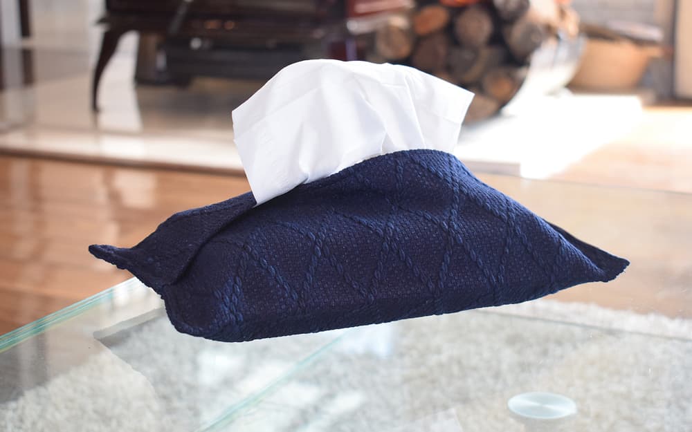 パックティッシュカバー：喜之助紺屋