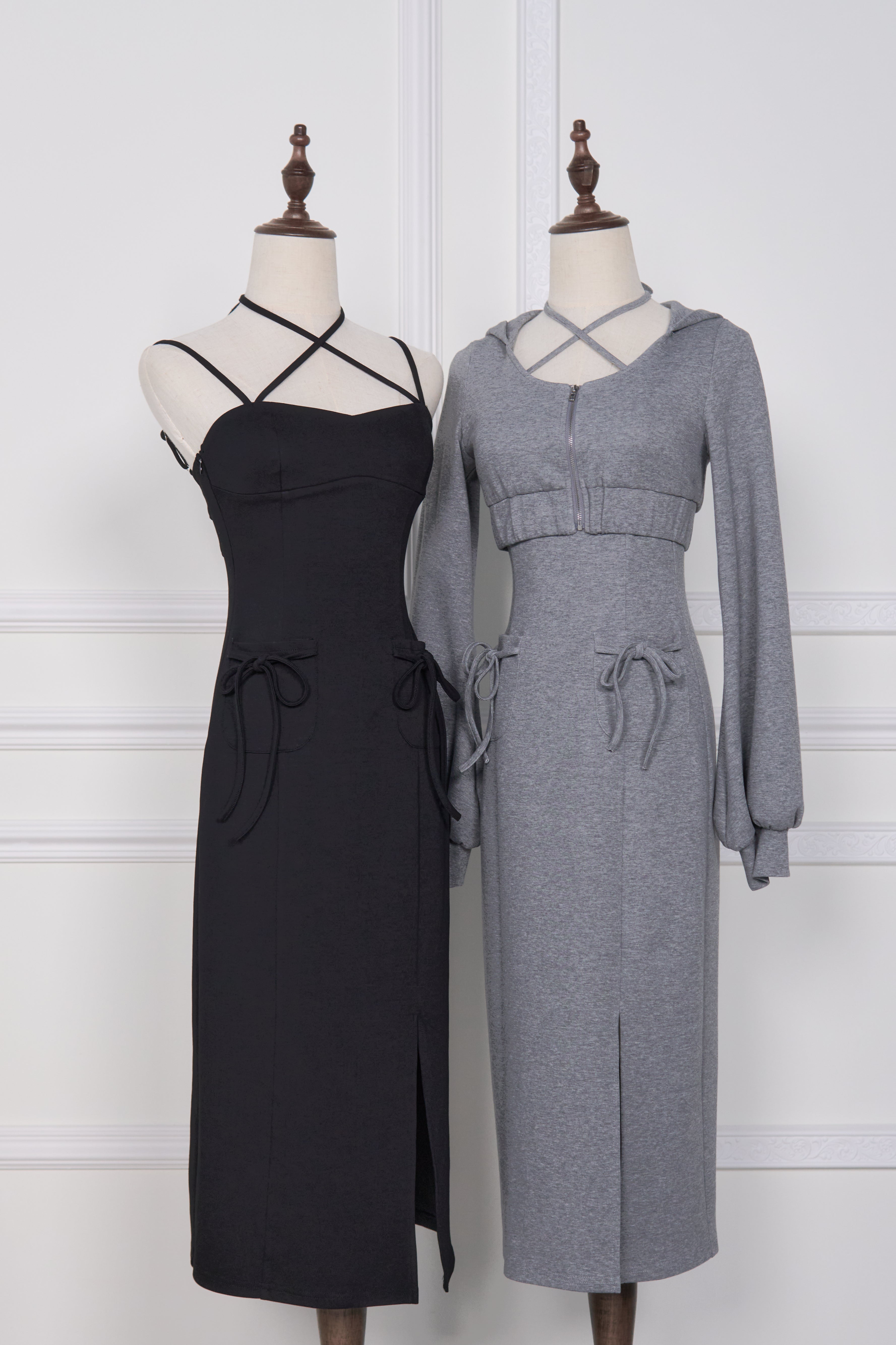 BunnyLis:リボンオフショルダーニットトップス – NoGenki