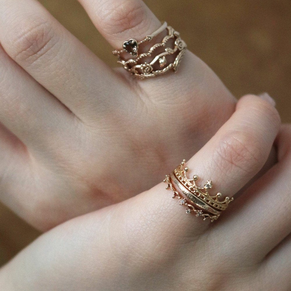 K10ダイヤモンドピンキーリング｜ピンキーリング｜ノジェス 公式