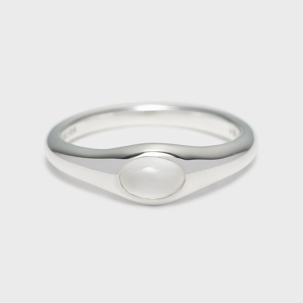 シルバームーンストーンリング｜リング｜ノジェス 公式オンラインストア