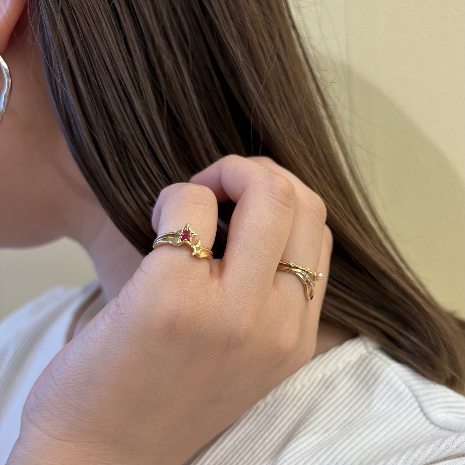 25th Limited】ゴールドルビーピンキーリング｜ピンキーリング