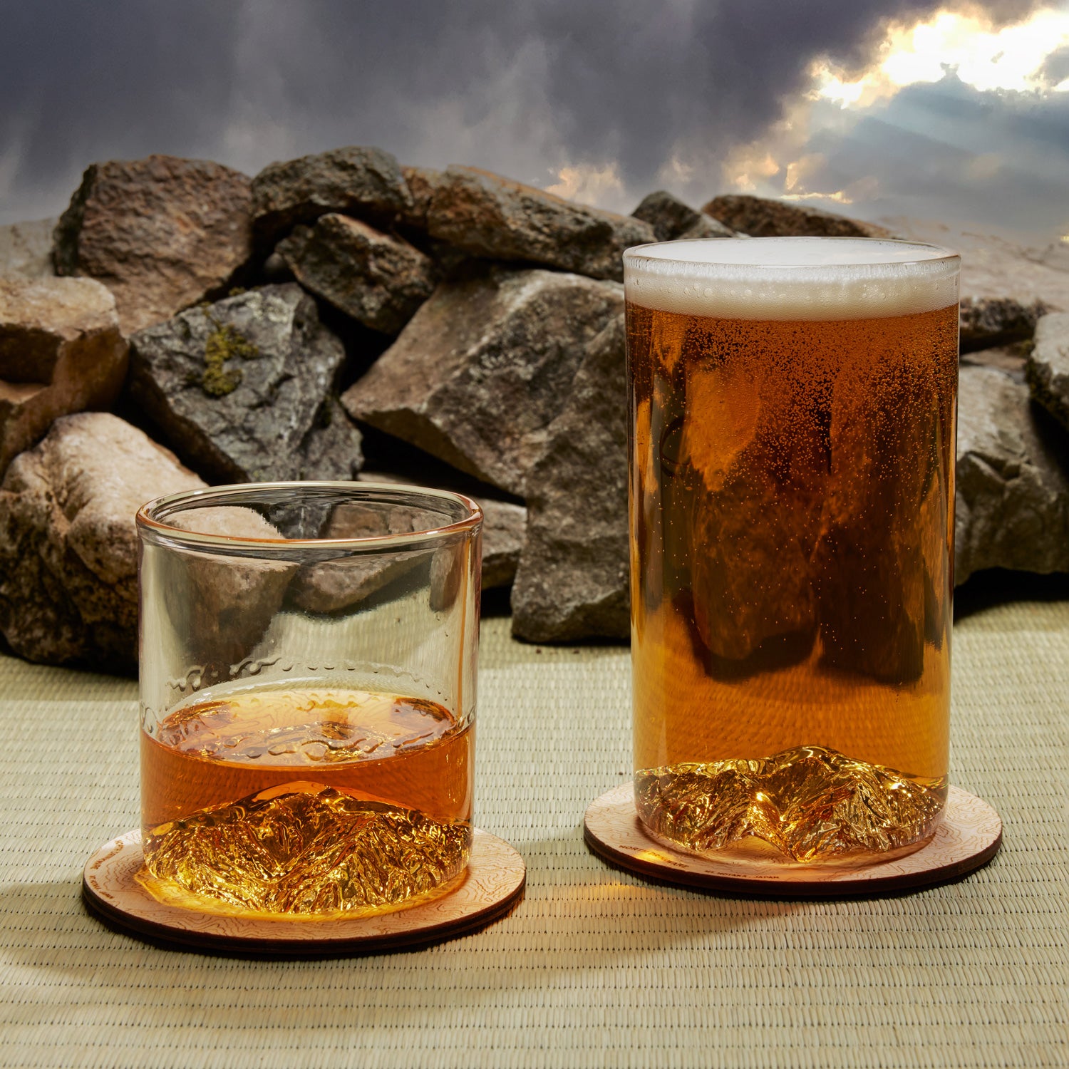 The Mt. Hotaka Coaster – Northdrinkware Japan