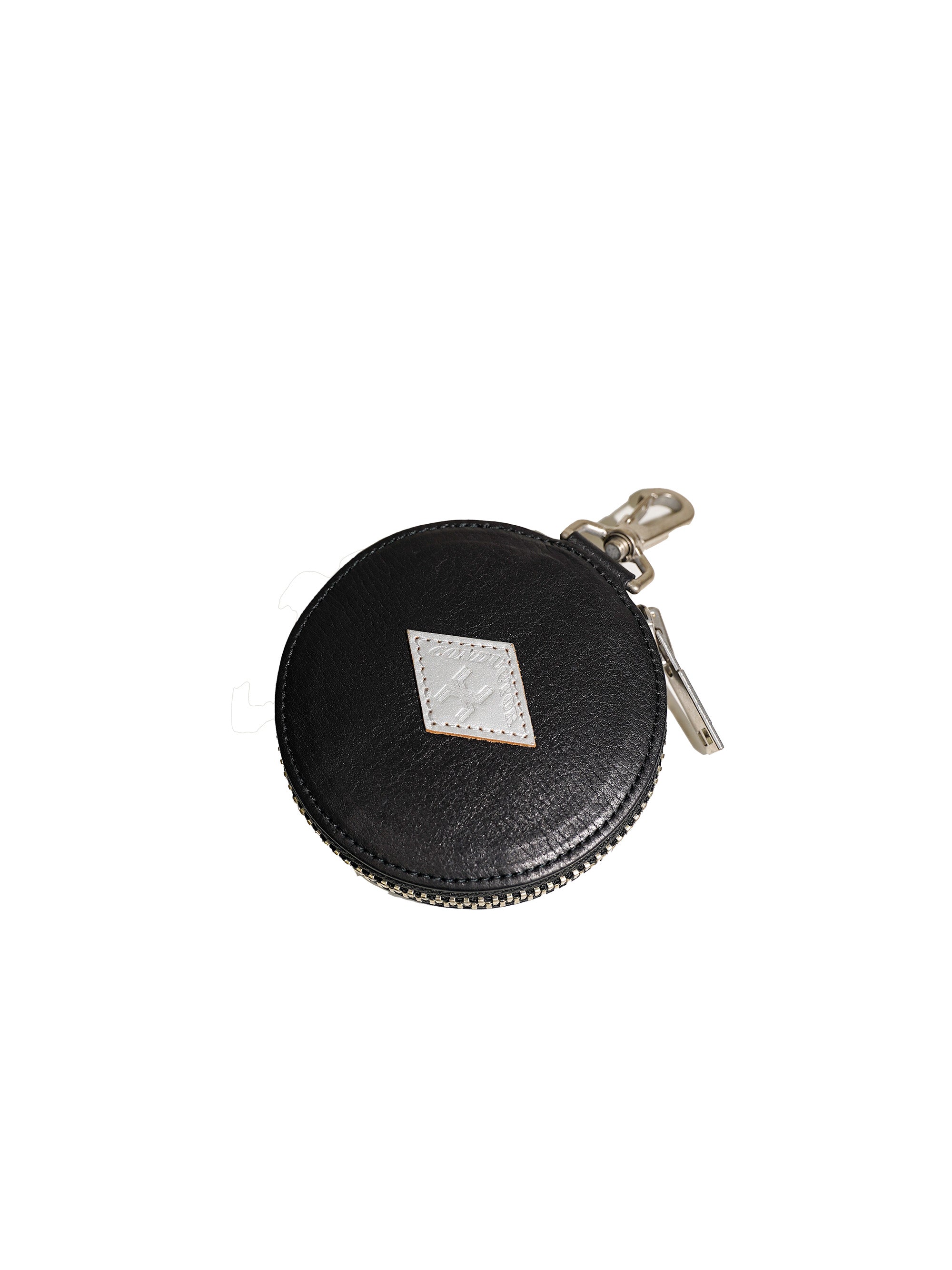 el conductorH x blackmeans LEATHER CIRCLE POUCH コインケース