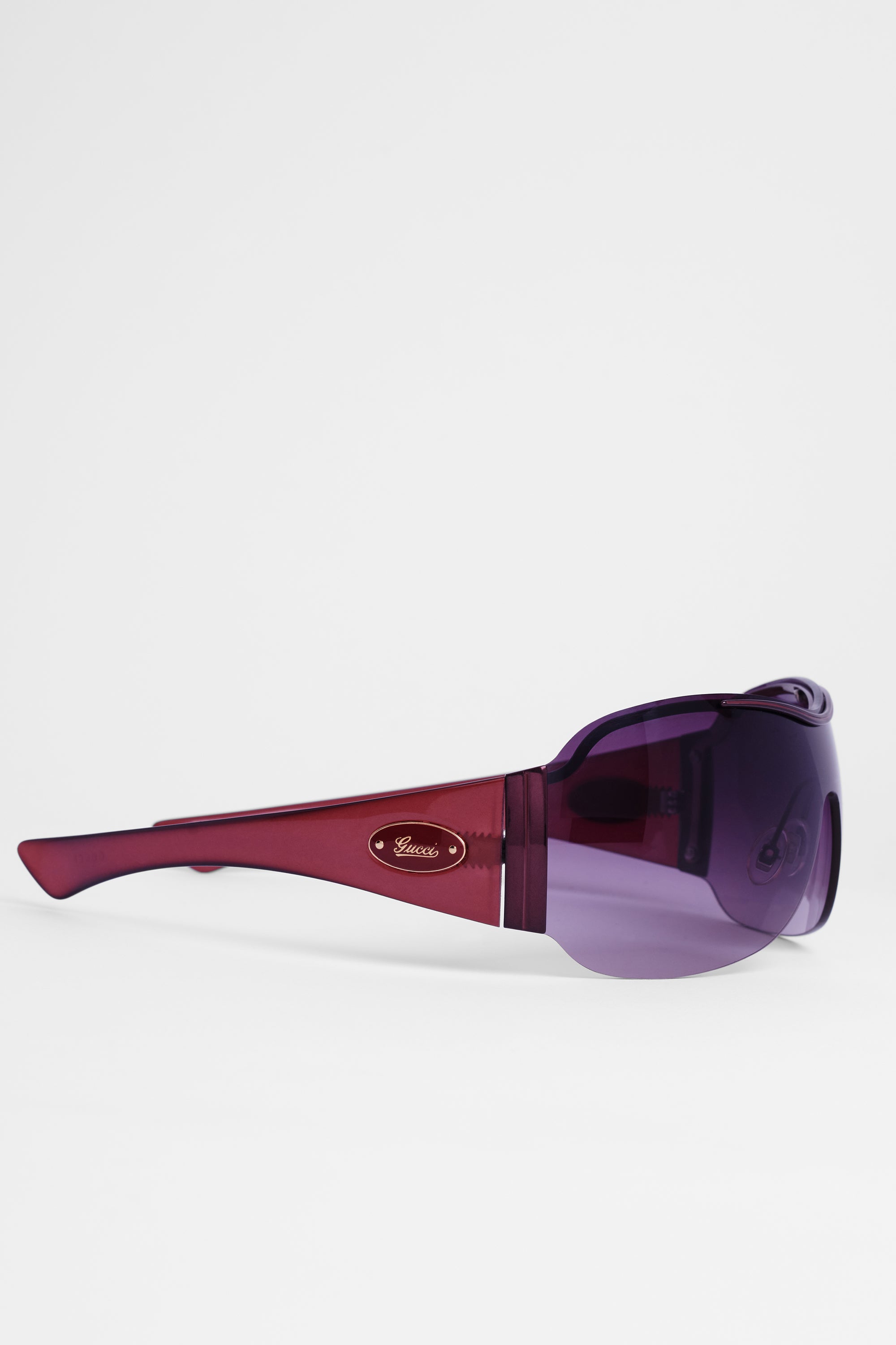 Vintage 2000's Purple Shield Sunglasses – Nordic Poetry