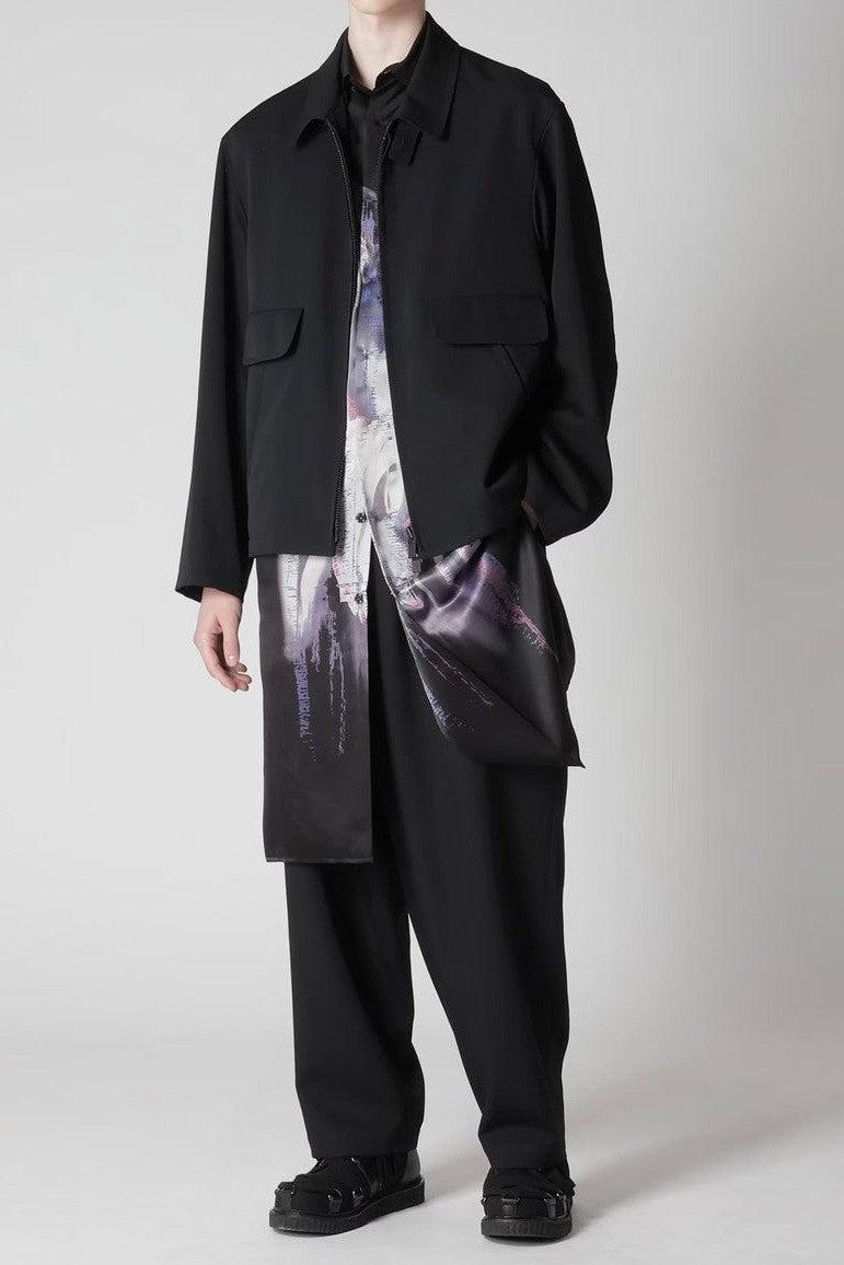 Yohji Yamamoto POUR HOMME - WOOL GABARDINE STANDARD BLOUSON ヘビー