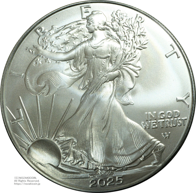 アメリカ 1ドル銀貨 イーグル 2025年 – 野崎コイン