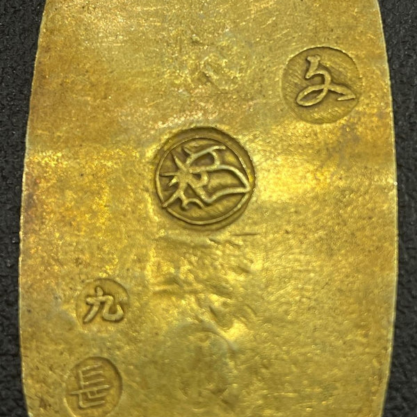 文政小判金 背刻印 九長 鑑定書付 747 – 野崎コイン