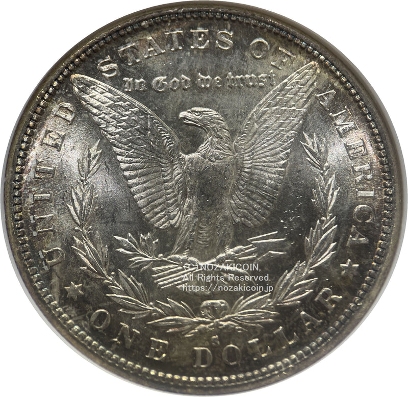 アメリカ 1ドル銀貨 1882年S NGC MS65 005 – 野崎コイン