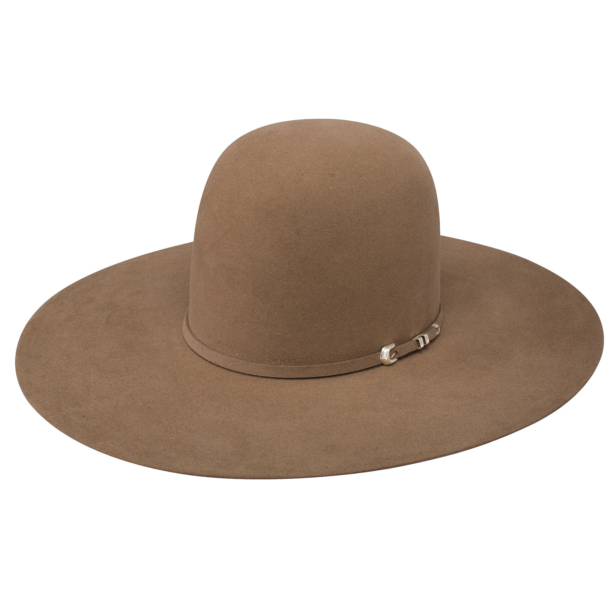 Resistol 40X Arena Dunn 4 1/4in Brim Open Crown Felt Cowboy Hat