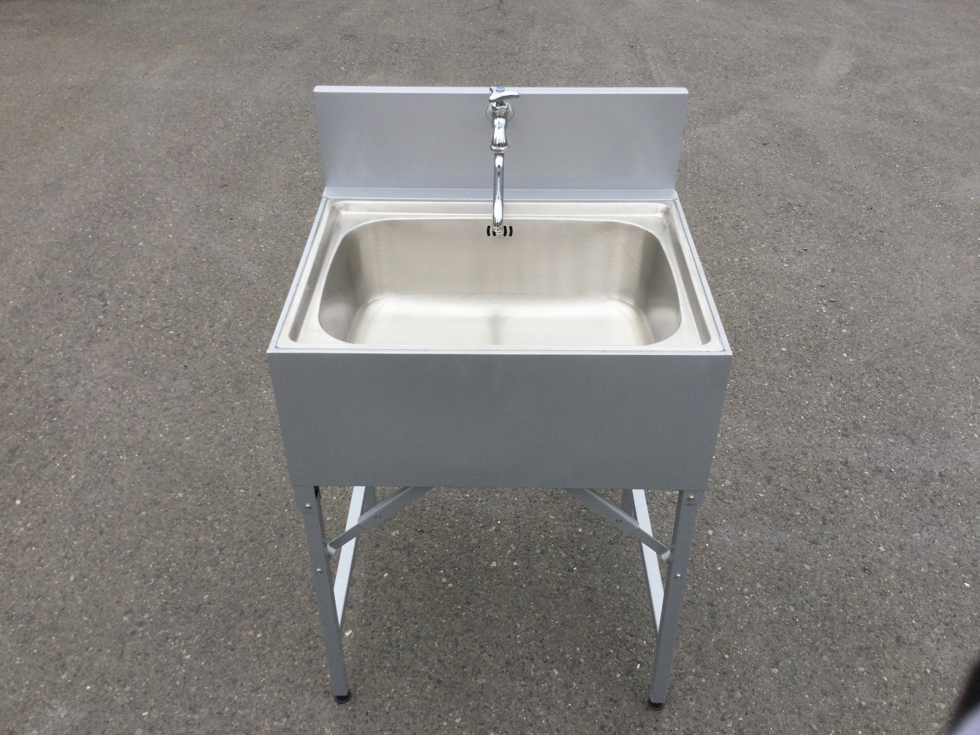 新品【シンク】一槽シンク 流し台 【新品】「あっとハウス」