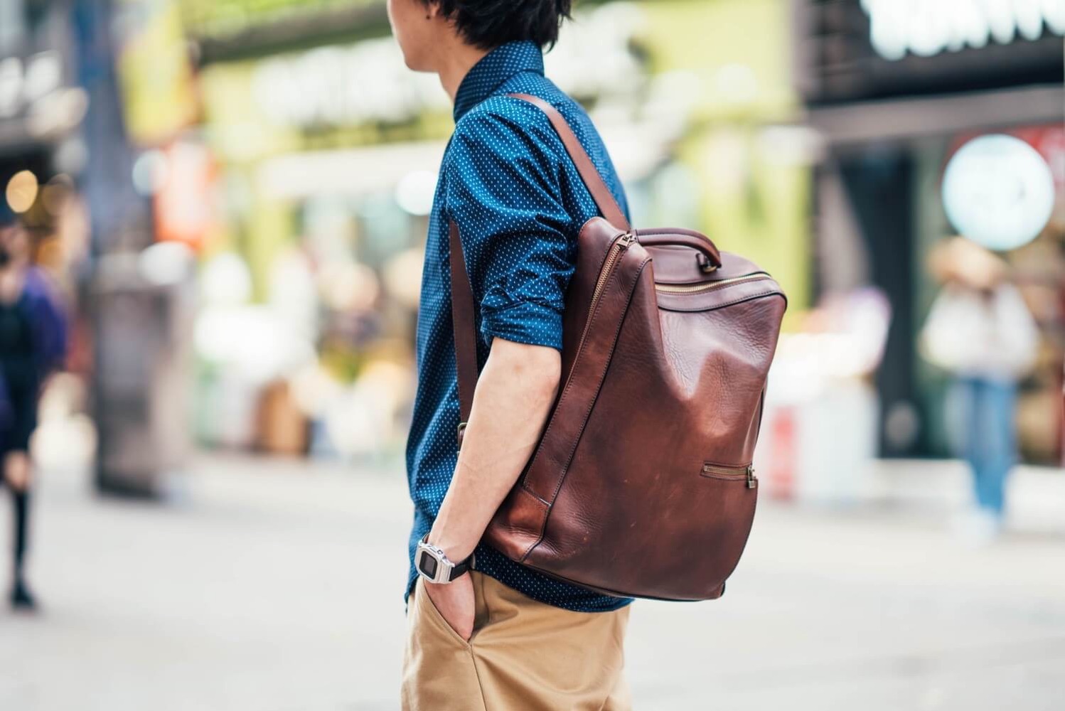 MOTHER HOUSEのアンティークバックパック。四角いリュックの到達点。