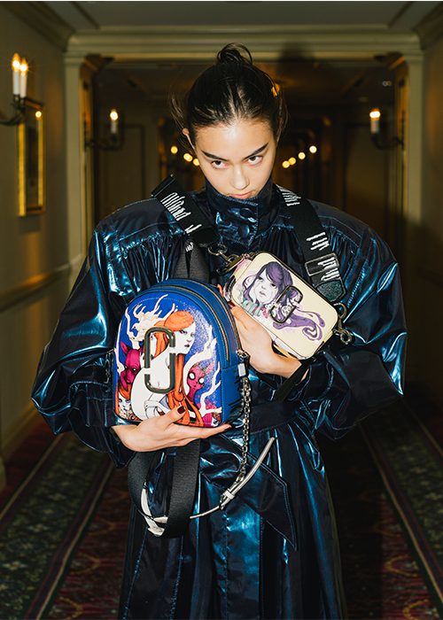 Marc Jacobs×ローレン・サイ」描き下ろしアートワークがカプセル